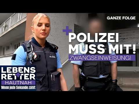 Delusions & threats: Police accompany Micha & David on a mission | Lifesavers up close