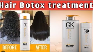 Botox Hair treatment #transformation  silky shine therapy