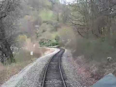 führerstand mitfahrt von lilienfeld nach traisen kurz vor 12:00 am 8.4.2022