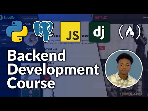 Learn Python Backend Development by Building 3 Projects [Full Course]