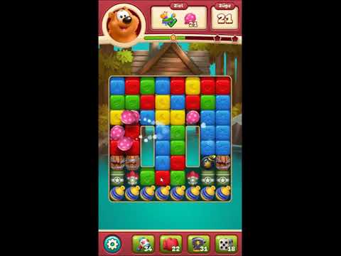 Toon Blast Level 2219 - NO BOOSTERS 🐻🐺🐱 | SKILLGAMING ✔️