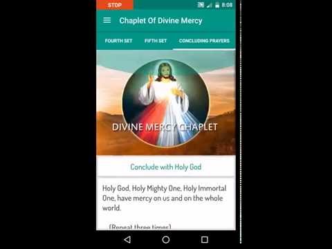 Divine Mercy Audio Prayers Video