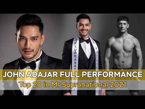 JOHN ADAJAR || Full Performance || Top 20 Mister Supranational 2021