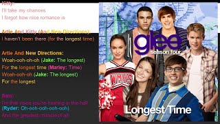 Longest Time Glee Lyrics