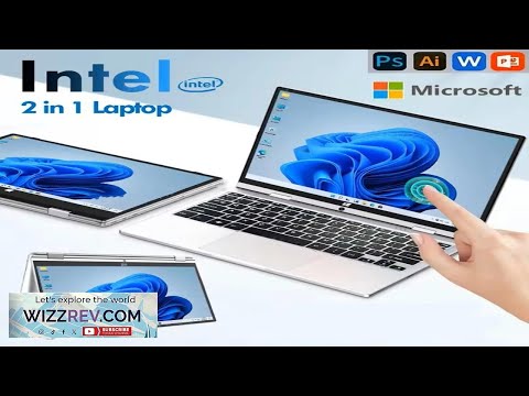 11.6 Inch Touch Screen Notebook 2 in 1 Windows 11 Pro Intel