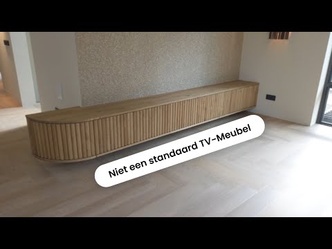TV Meubel Met Rondingen  |BouwenMetKees|
