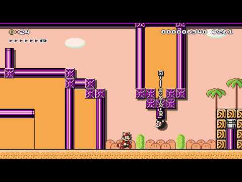 Super Mario Maker 2 🔧 A World of Sand is Really Grand! 🔧 by Jason SMB3