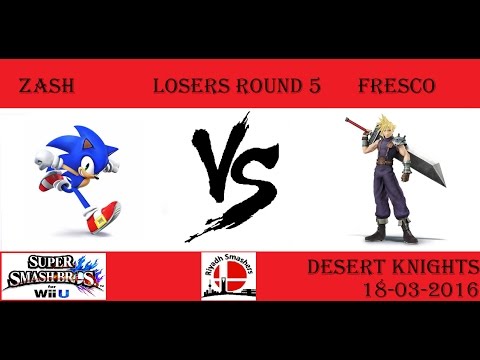 Zash (Sonic) Vs Fresco (Cloud) - Losers 5