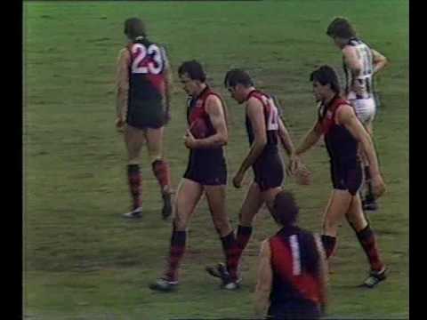 VFL R4 1983 - Essendon v Collingwood