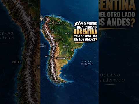 ¿Cómo puede una ciudad argentina estar del otro lado de los Andes? 🇦🇷🏔️