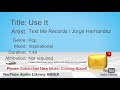 New Free Music 2018 Use It Text Me Records Jorge Hernandez Pop Inspirational YouTube Audio Library
