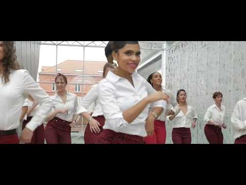 Kizomba Ginga flashmob by Sarah Amaro @ Docks Bruxsel