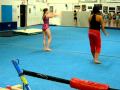 Floor Routine to 'Hit the Road Jack' 