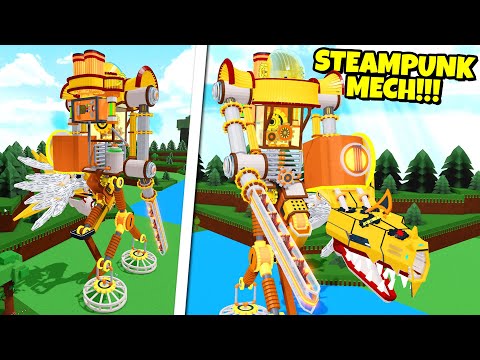 THE CRAZIEST MECH I HAVE EVER SEEN!!! Build a Boat