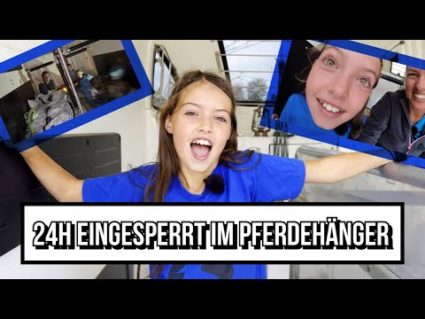 24 h eingesperrt im Pferdehänger 😱😅 | Fast Crash