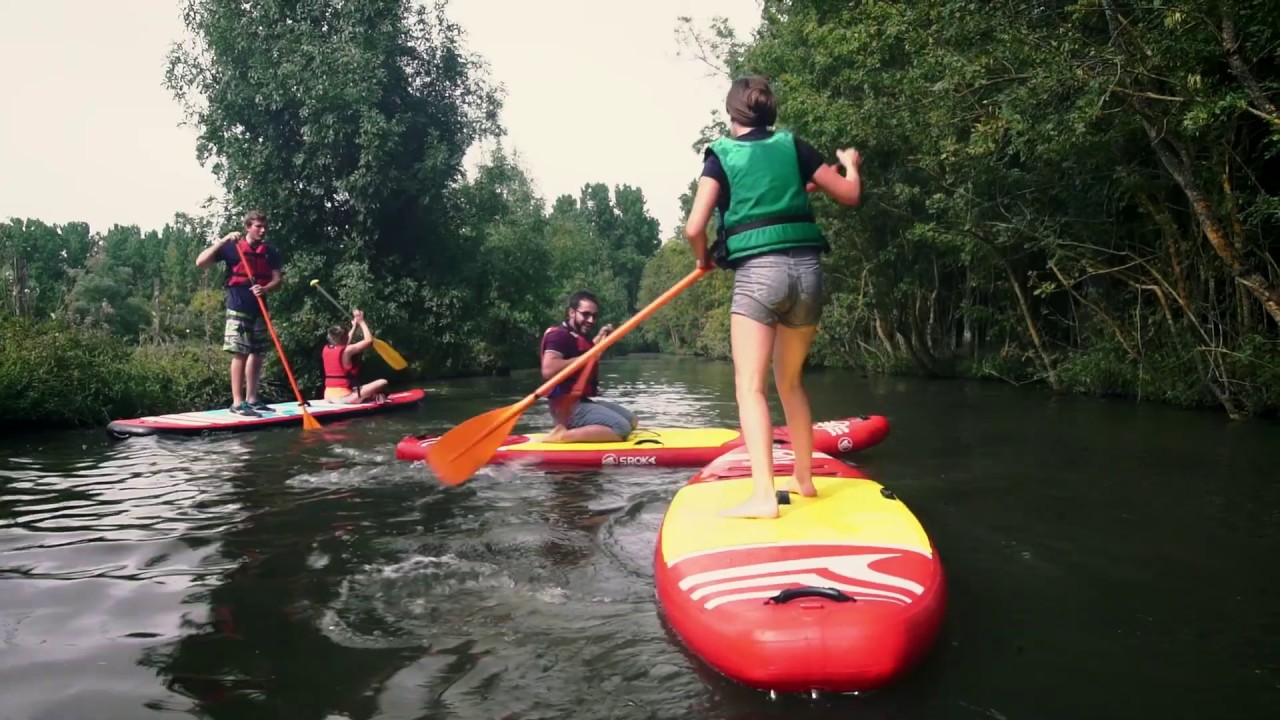 Embarcadère de la Venise Verte dans le Marais Poitevin