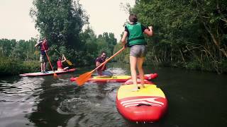 Embarcadère de la Venise Verte dans le Marais Poitevin