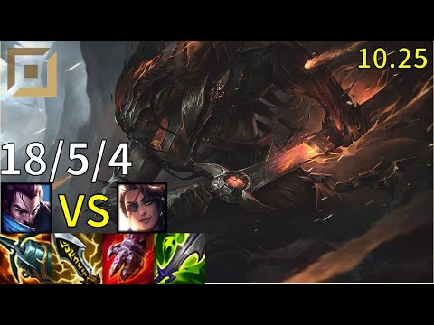 Yasuo bot vs Samira - KR Challenger | Patch 10.25