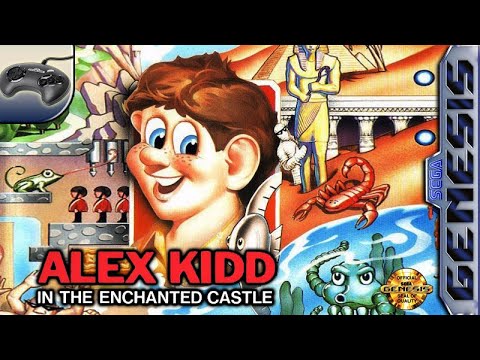 Longplay of Alex Kidd in the Enchanted Castle