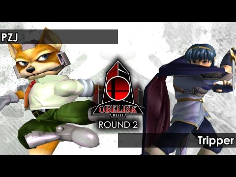 Melee: PZJ (Fox) V Tripper (Marth) - Obelisk 35 Tournament SSBM