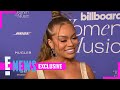 Chole Bailey Crashes Latto's Interview at Billboard Women in Music | E! News