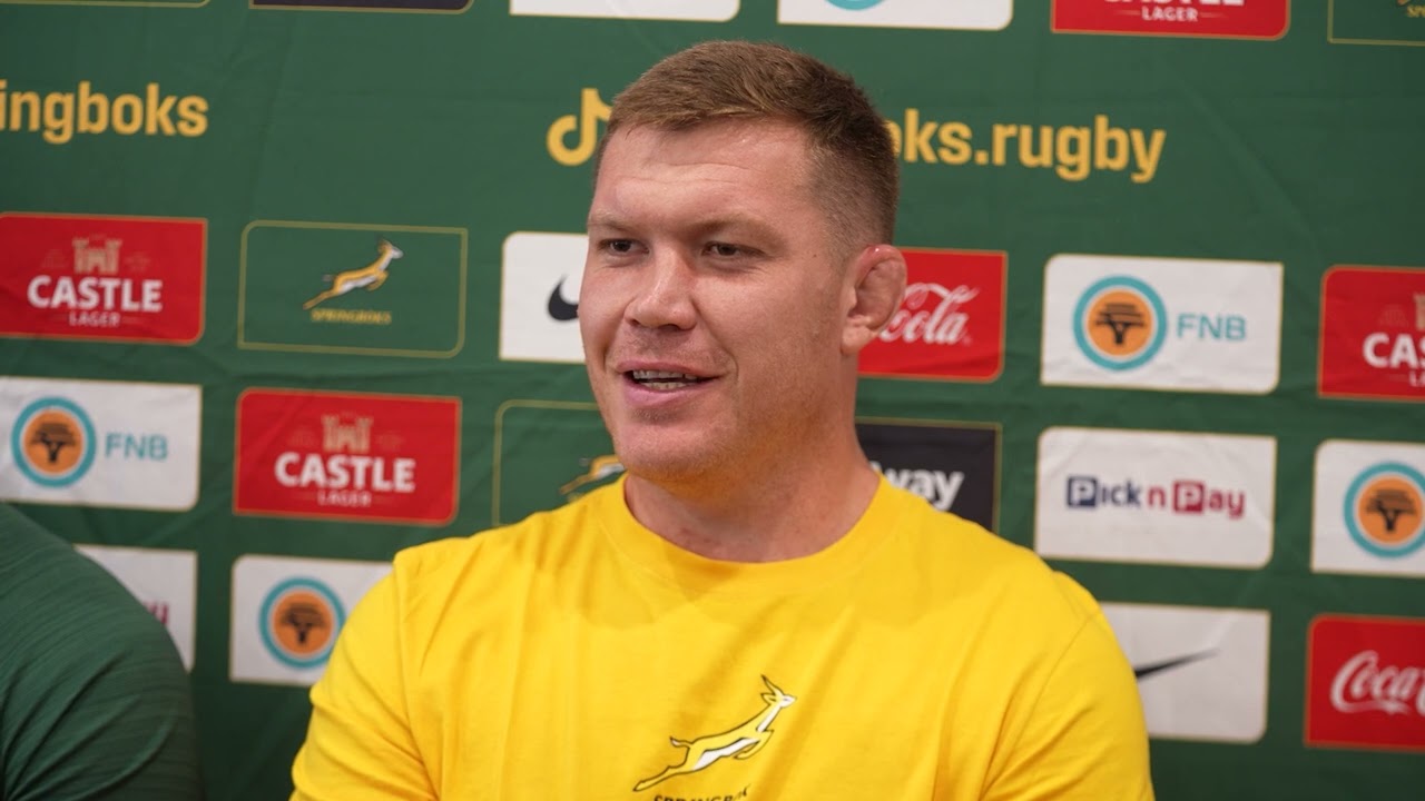 Elrigh Louw and Cobus Wiese | Springbok Press Conference | 5 August 2026