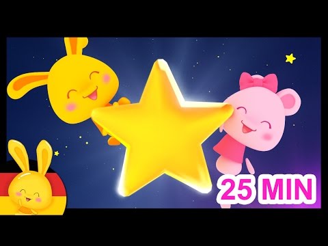 Funkel, funkel, kleiner Stern - Kinderlieder deutsch - 25 min Titounis 3D