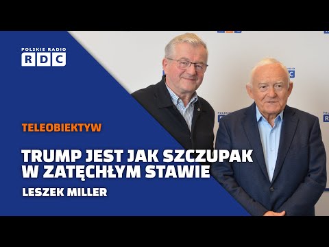 Leszek Miller komentuje bieżącą politykę | Teleobiektyw, zaprasza Jarosław Gugała