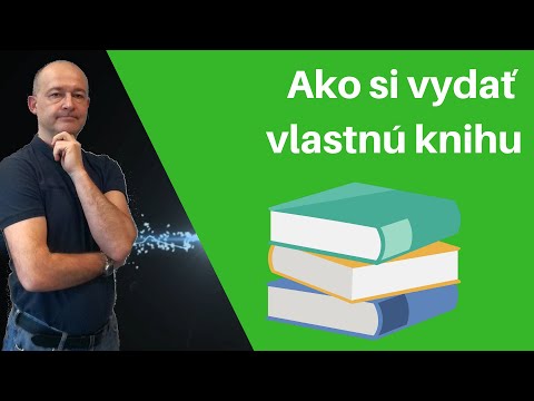 Ako si vydať knihu