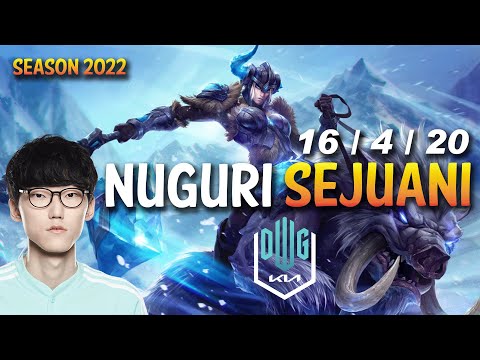 DK Nuguri SEJUANI vs SYLAS Top - KR Ranked