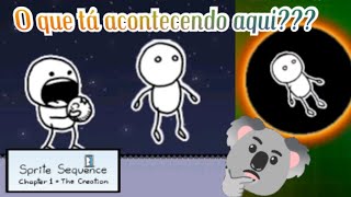 o que acabou de acontecer aqui? - Sprite Sequence Chapter 1