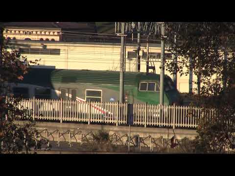 E464+ 4 MDVC e pilota HK Trenord - Monza 14/12/2013