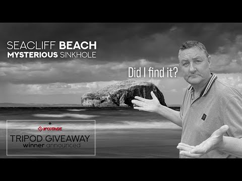 Search for Mysterious Sinkhole Seacliff Beach!