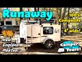 Runaway Camper Modifications Setup Camper Tours