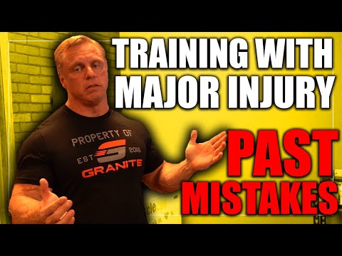 Training with Major Injury & Mistakes I Made in the Past