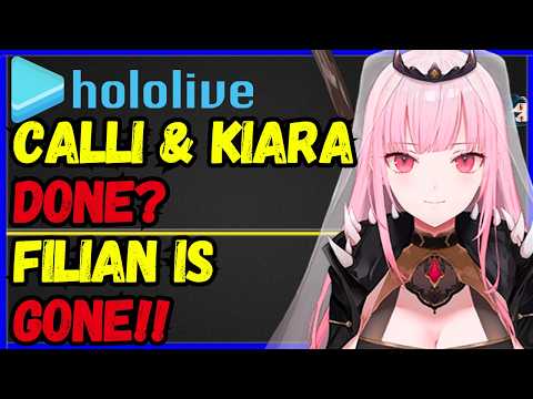 Kiara and Calli FURIOUS at Hololive, Filian is GONE! CHANNELS WIPED, NIjisanji NEW GEN, OKAYU GAME