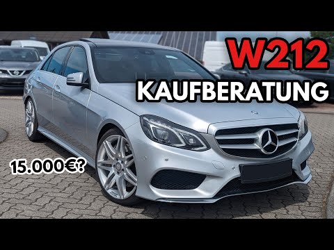 Buying a Mercedes E-Class W212? - Important information and costs