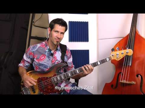 Sol0105 - Wiederholungen, Teil 1 (rhythmisch) - German Bass Lesson Tutorial