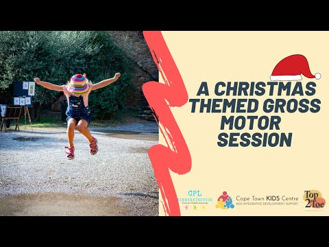 Christmas Themed Gross Motor Session: Shopping for Christmas gifts