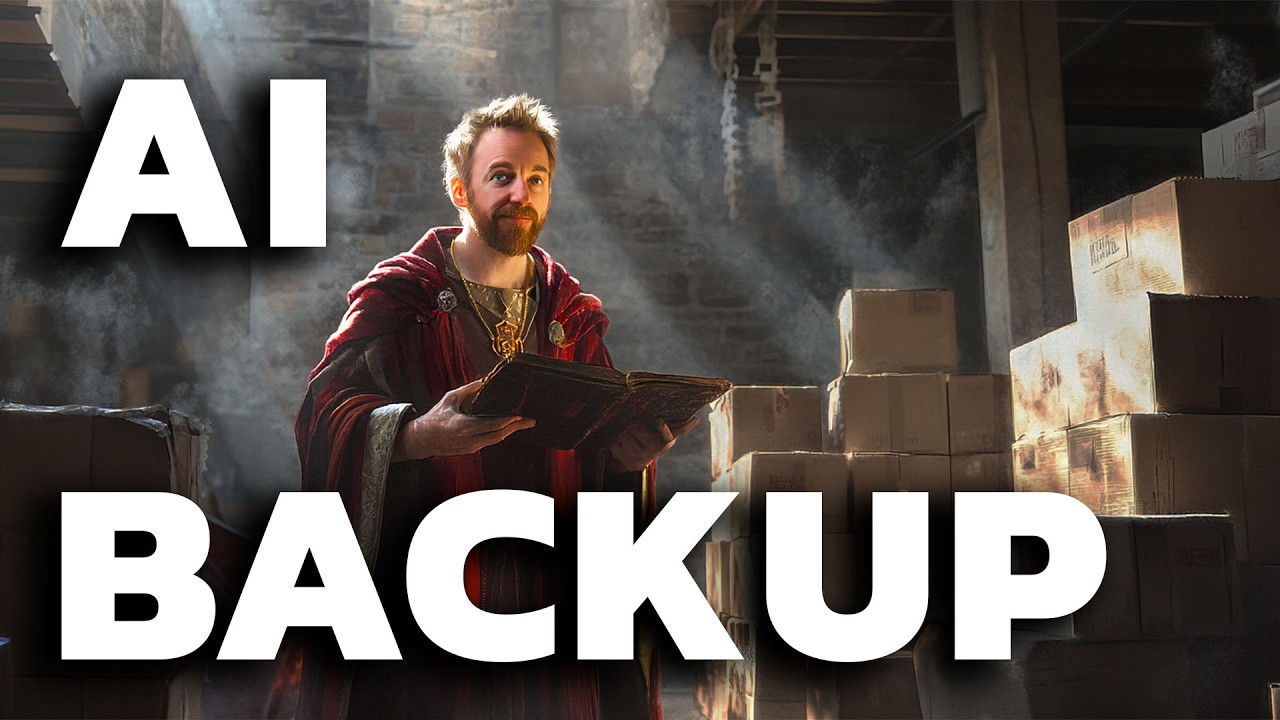 How to Backup ANYTHING with AI