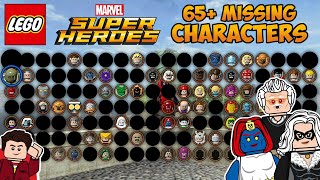 65+ Missing Characters from LEGO Marvel Super Heroes Not In LEGO Form
