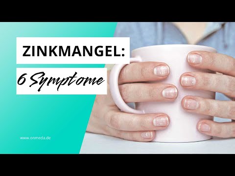 Zinkmangel: 6 Symptome bei zu wenig Zink im Körper