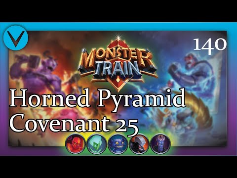 Horned Warrior Pyramid | Covenant 25 Melting/Hellhorned | Monster Train Episode 140