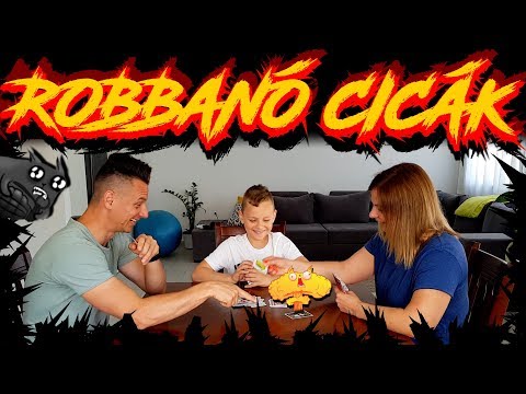 ROBBANÓ CICÁK - Orosz rulett robbanó macskákkal | Családi társasjáték - robekapu