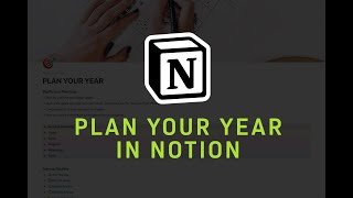Plan your year in Notion