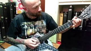 Video thumbnail for Testing my Stealth Dimebag Washburn USA Diamond plate by William Palladini (WillyFromHell)