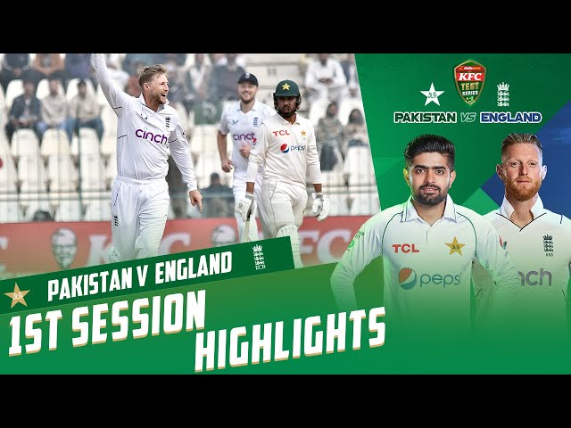 1st Session Highlights | Pakistan vs England | 2nd Test Day 2 | PCB | MY2T