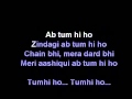 Tum Hi Ho Karoke With Lyrics - Aashique 2 Hindi Movie ( With Out Vocal)