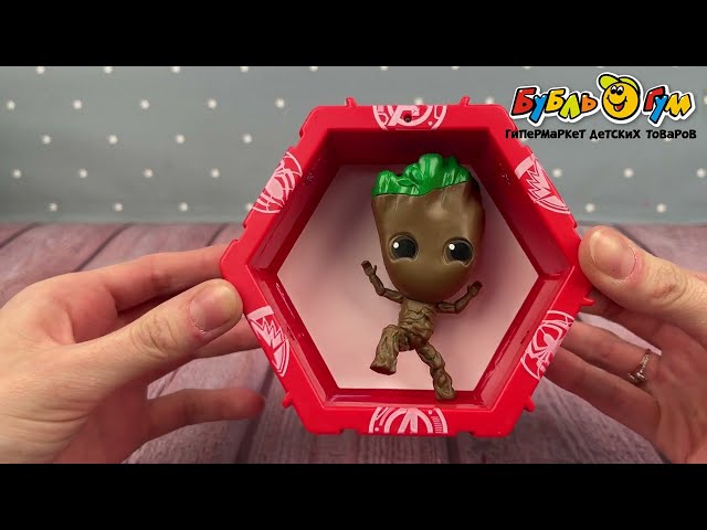 Фигурка коллекционная WOW POD Marvel Грут с подсветкой - видео