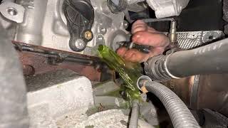 2015 Audi A6 2.0l coolant temp sensor location/replacement